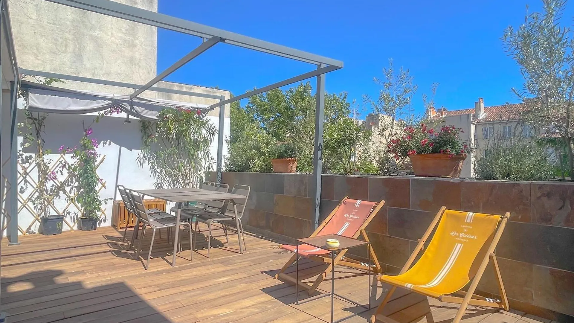 Duplex Avec Terrasse Vieux Port Apartment Marseille France